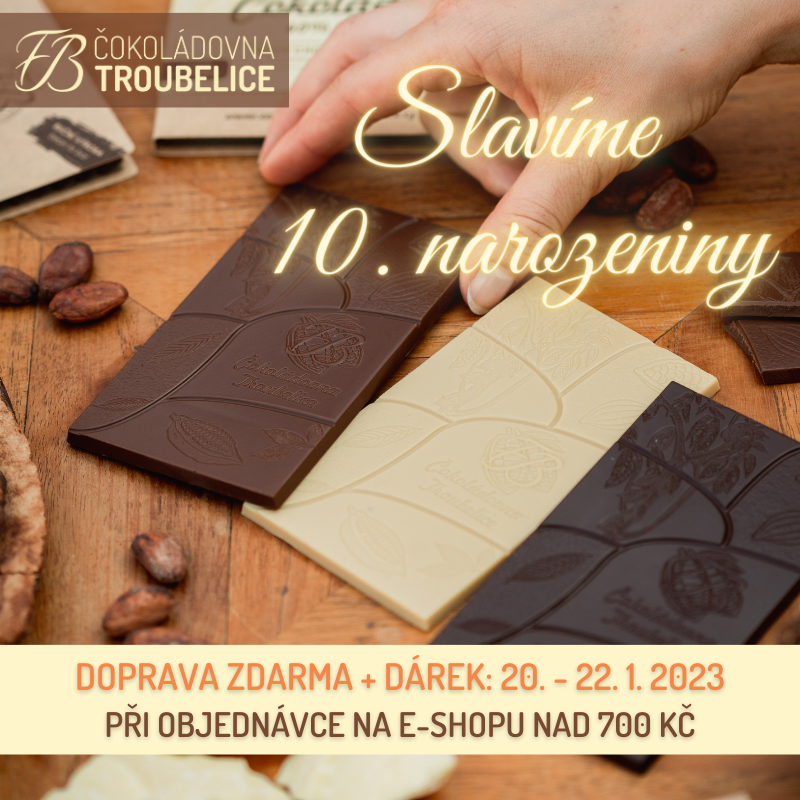 10. NAROZENINY - DOPRAVA ZDARMA